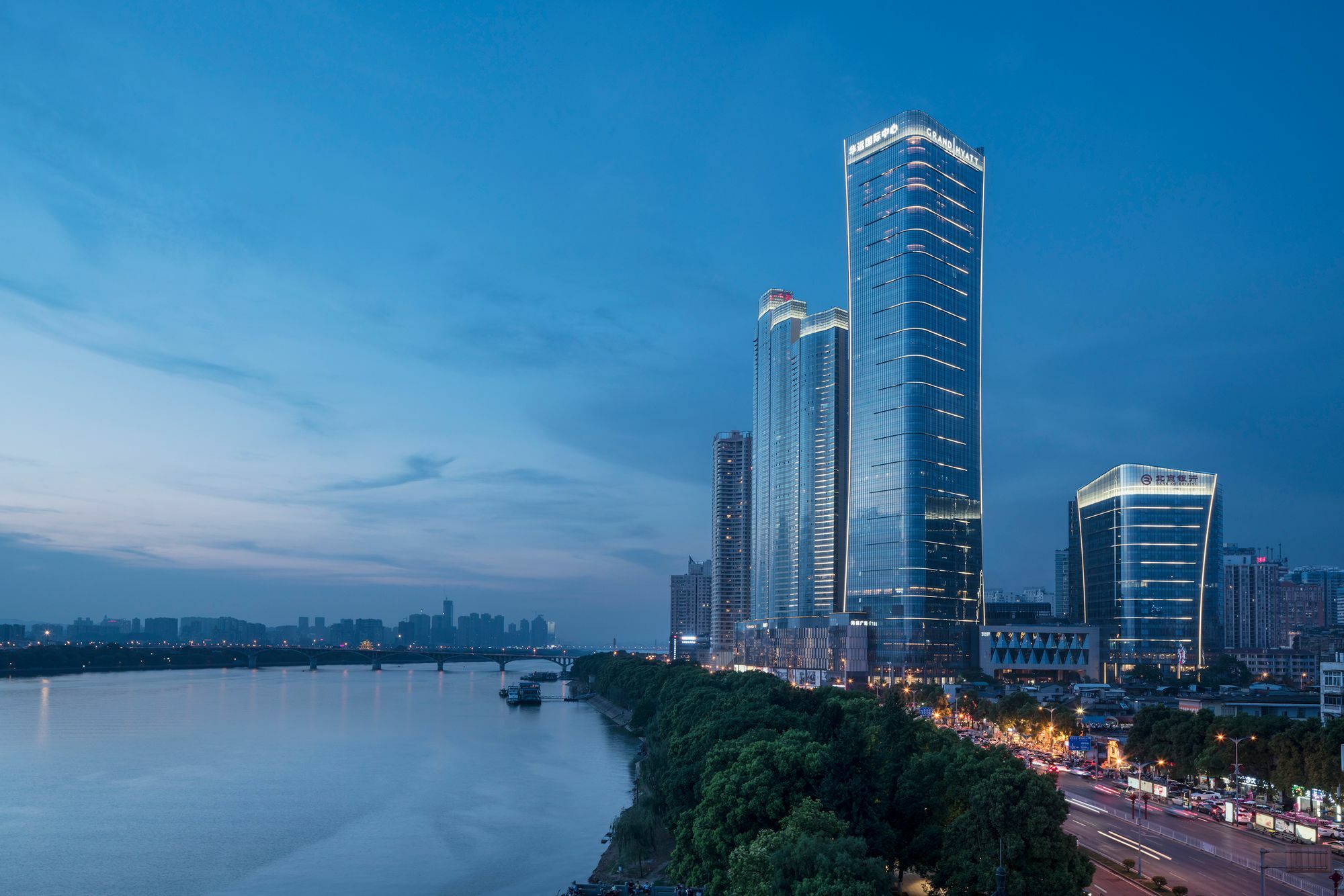 Grand Hyatt Changsha-Close To Helong Sports Center Exterior foto